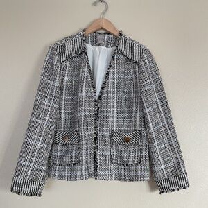 Chico’s tweed blazer